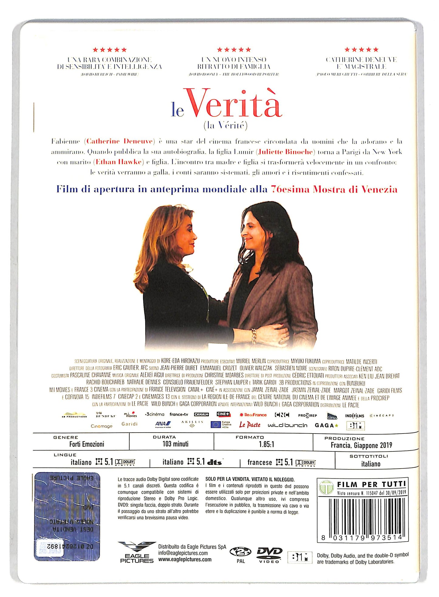 EBOND Le verita DVD D815354