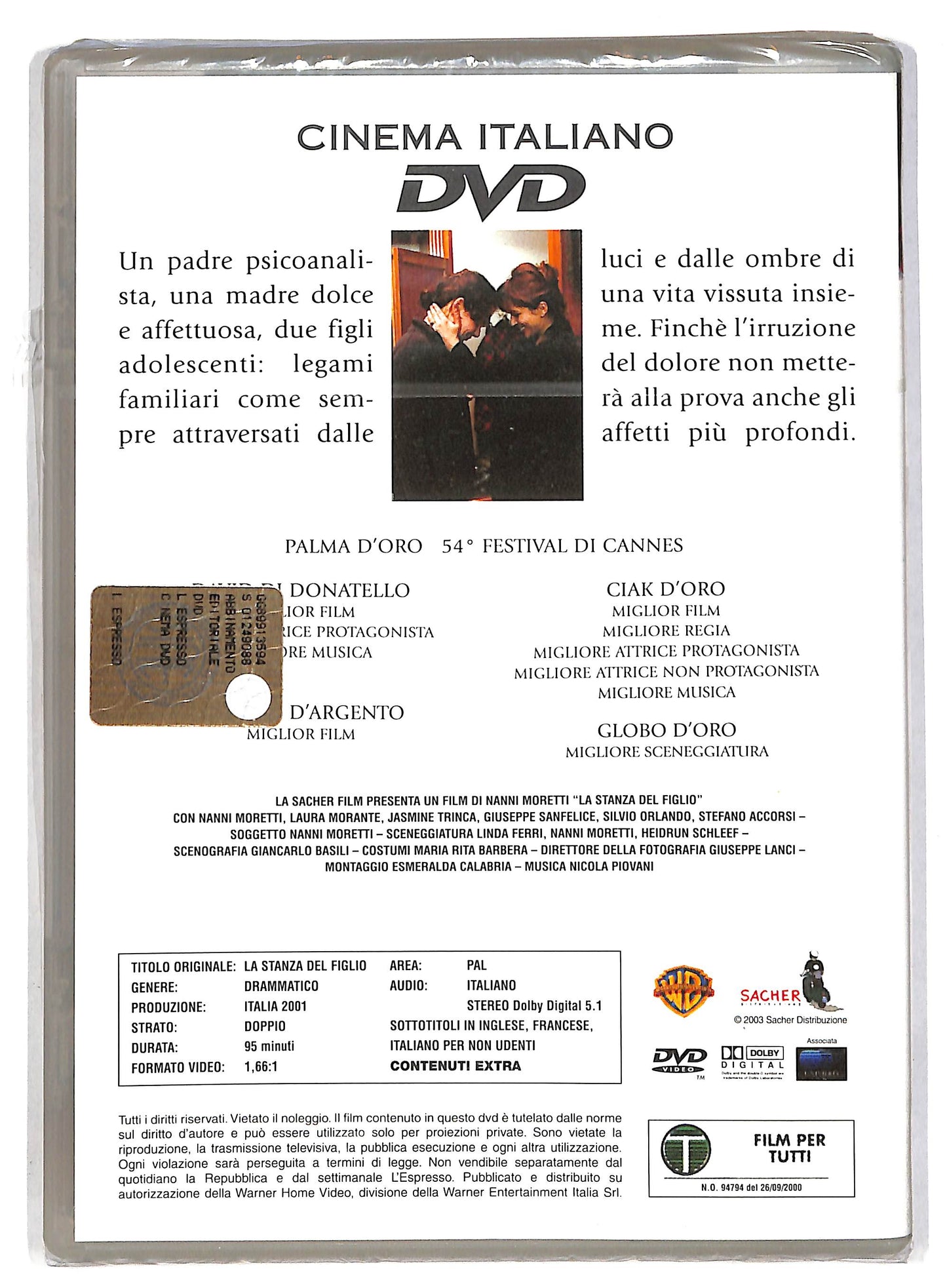 EBOND La stanza del figlio DVD D815414