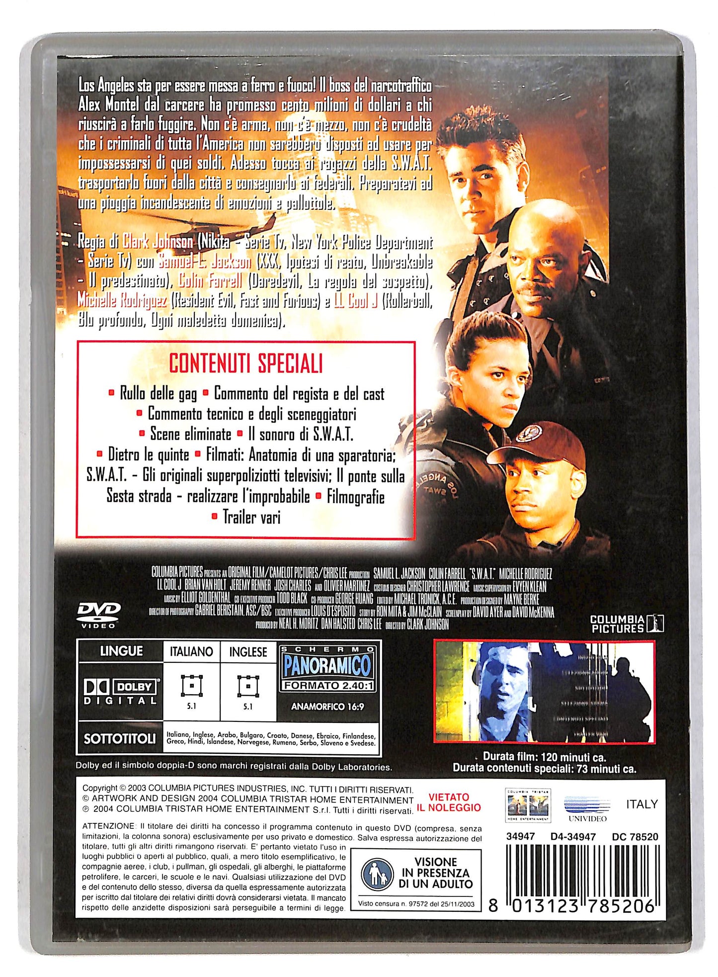 EBOND S.W.A.T. - squadra speciale anticrimine DVD D815423