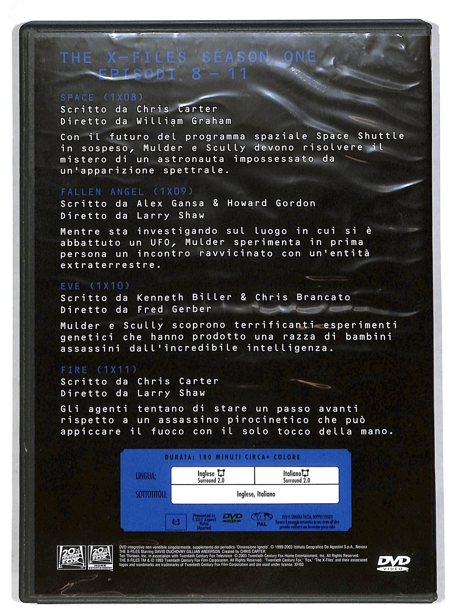 EBOND The X-Files collection - Volume 3 Season one EDITORIALE  DVD D815429