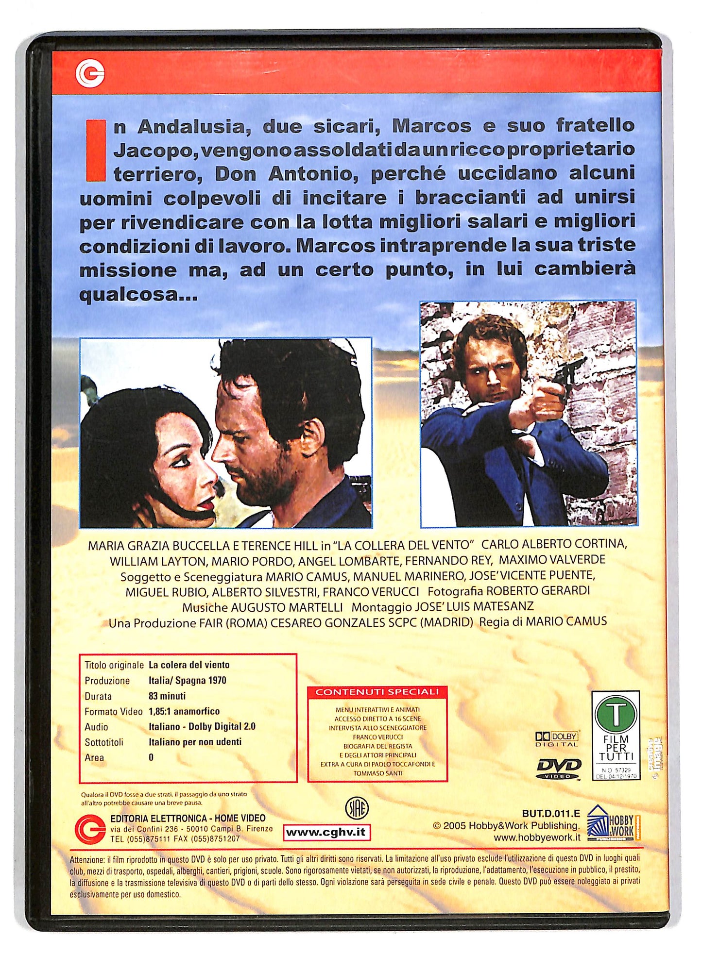 EBOND La collera del vento DVD D815520