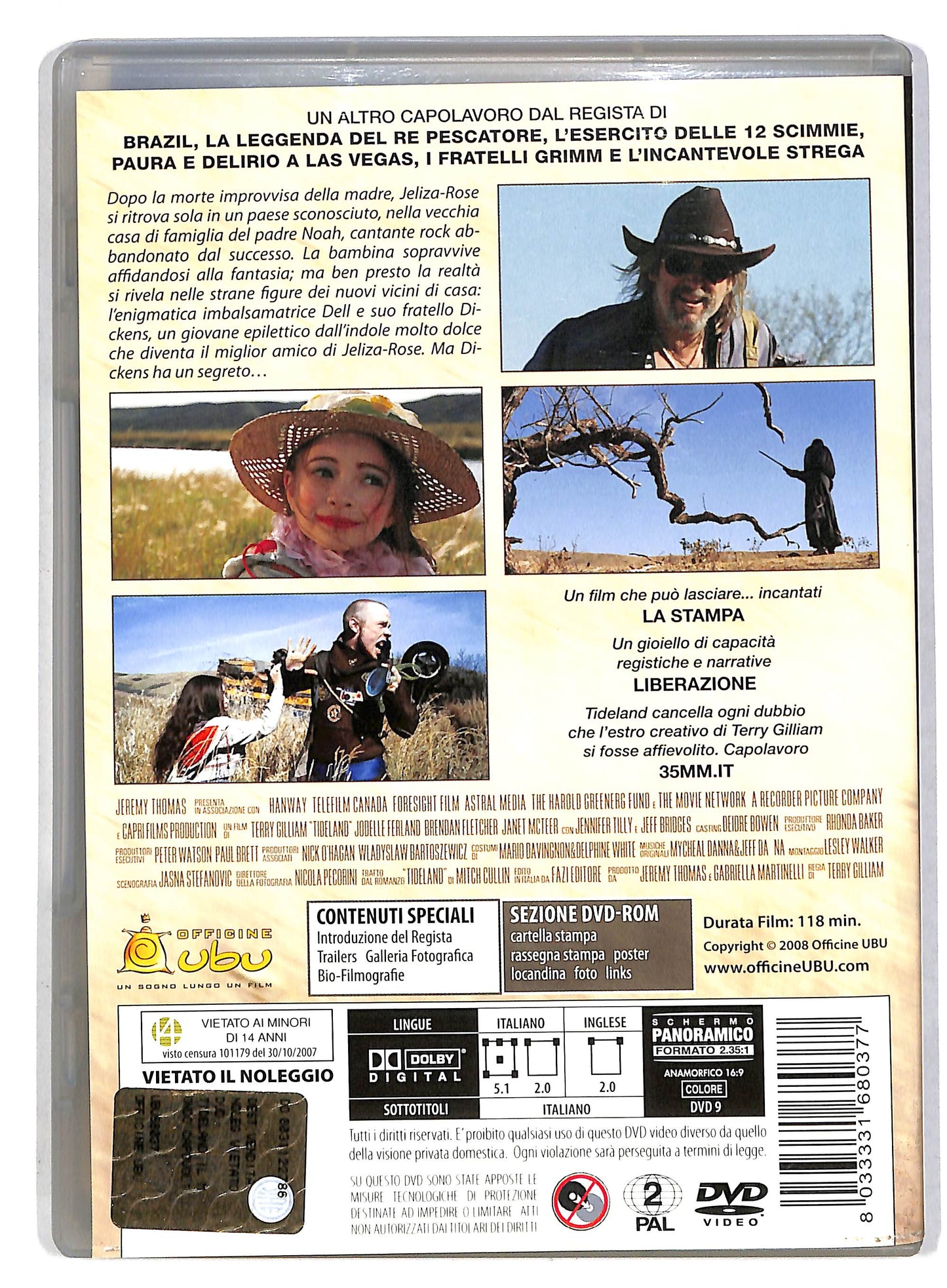 EBOND Tideland - il mondo capovolto DVD D815528