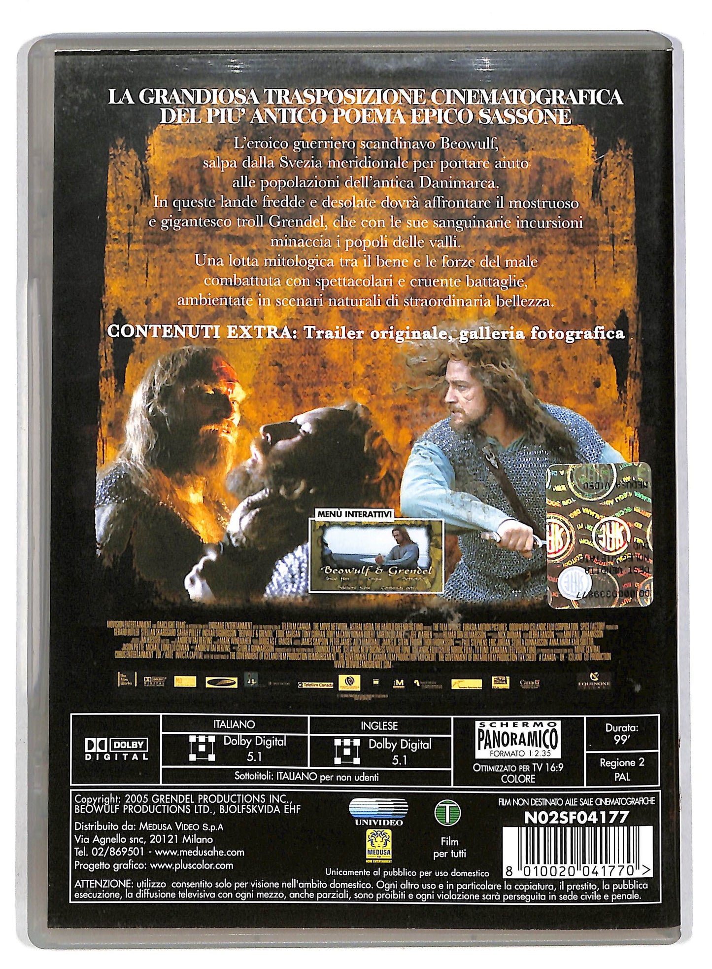 EBOND Beowulf & Grendel DVD D815541