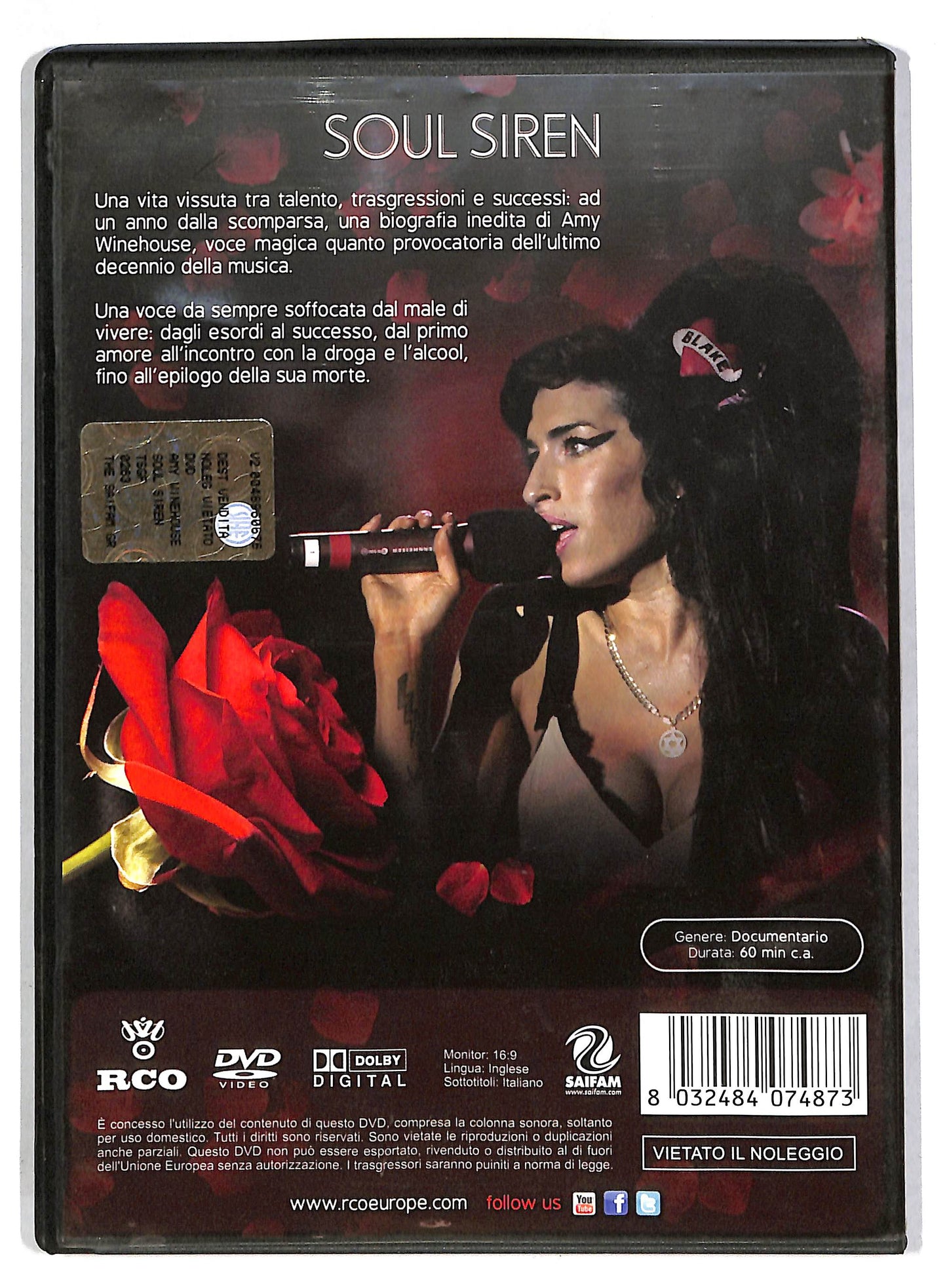 EBOND Amy Winehouse - Soul Siren  DVD D815606