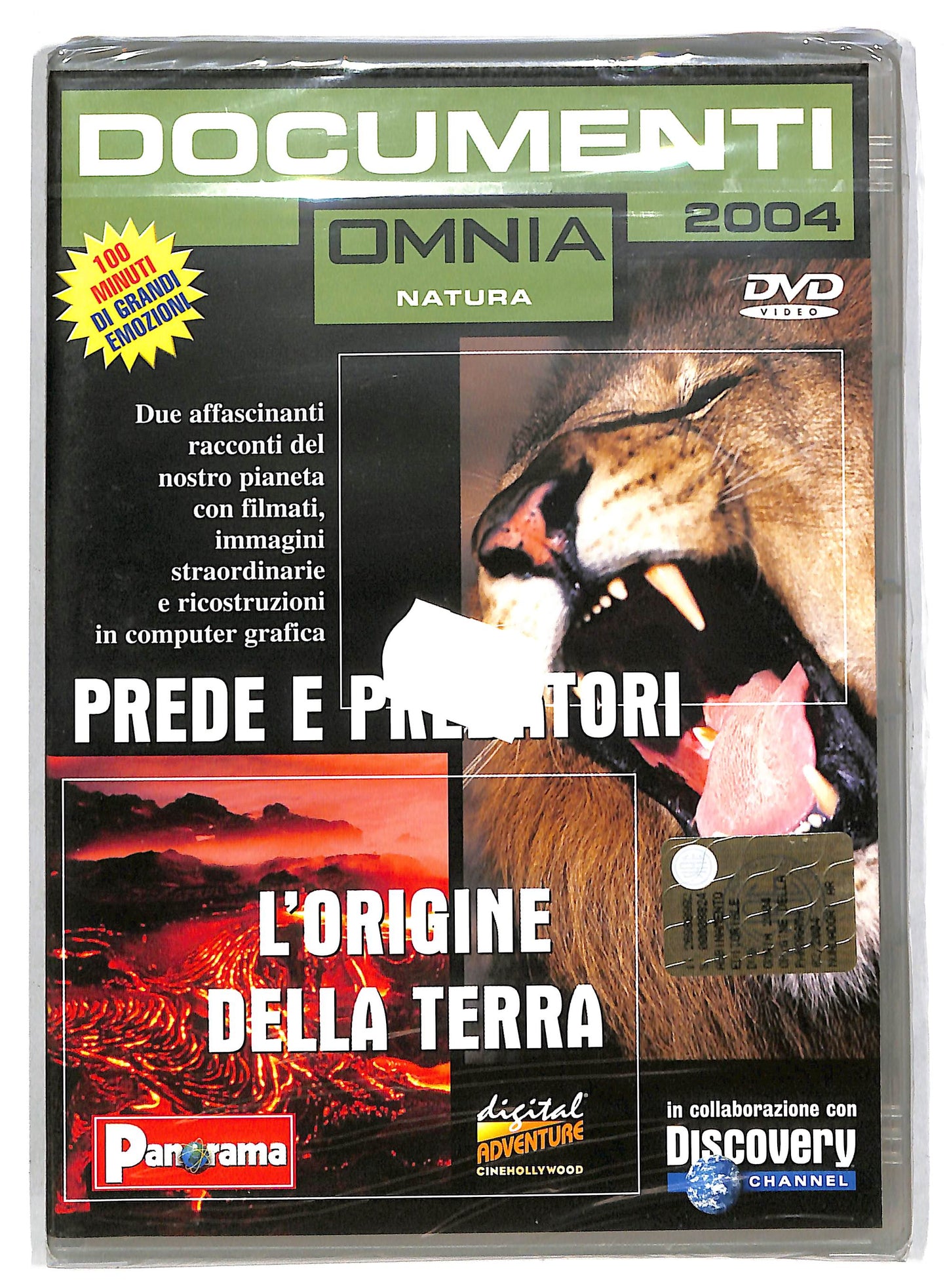 EBOND Omnia - Prede e predatori - l'origine della Terra  DVD D815634