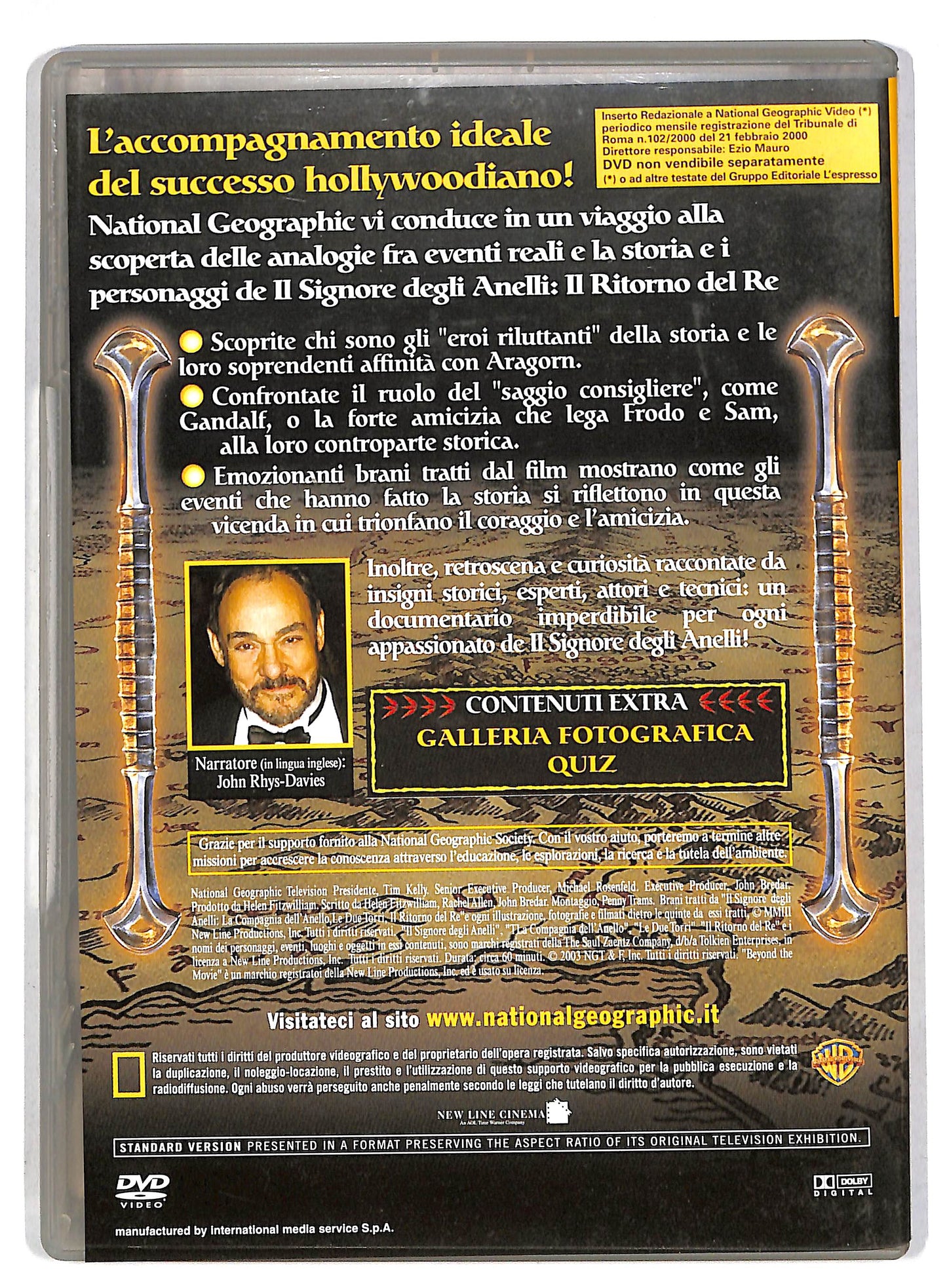 EBOND Il Signore degli Anelli - Il ritorno del Re vol.11 EDITORIALE DVD D815645