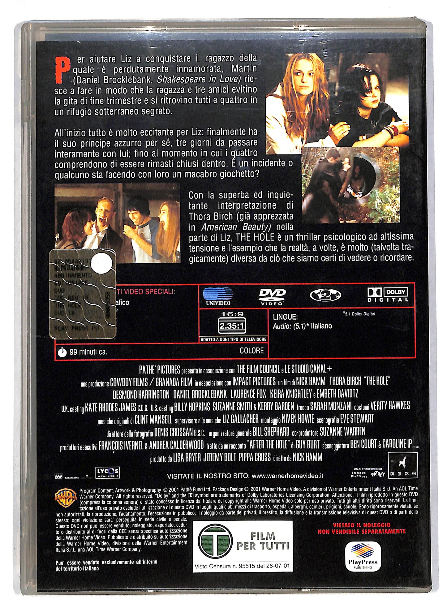 EBOND The Hole DVD D815658