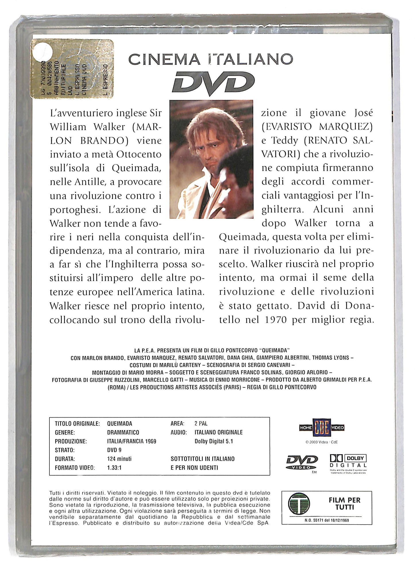 EBOND Queimada DVD D815659