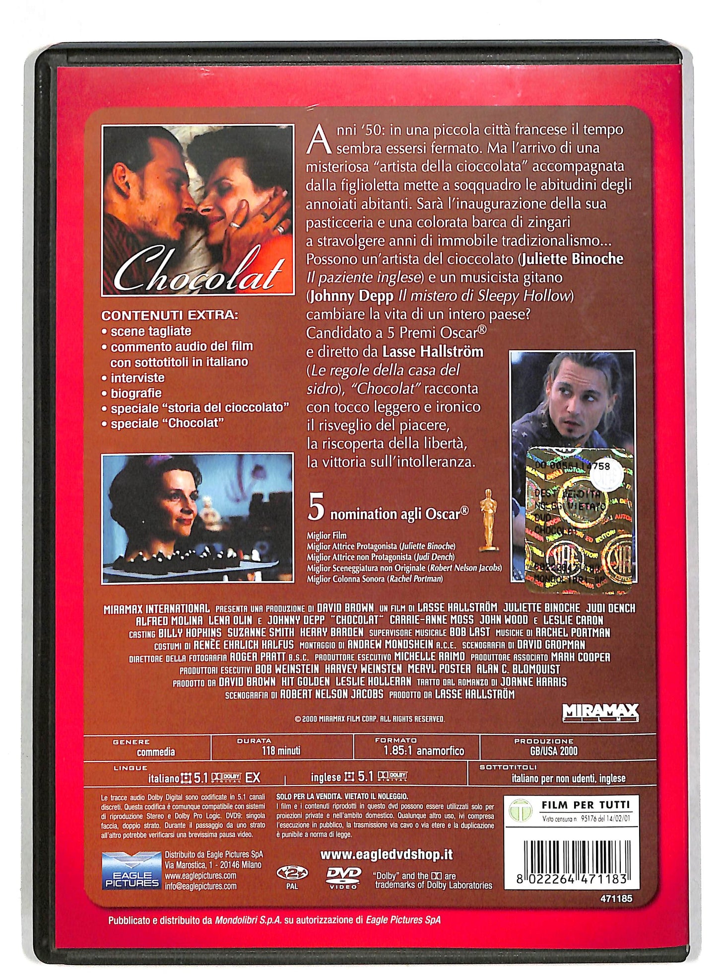 EBOND Chocolat DVD D815747