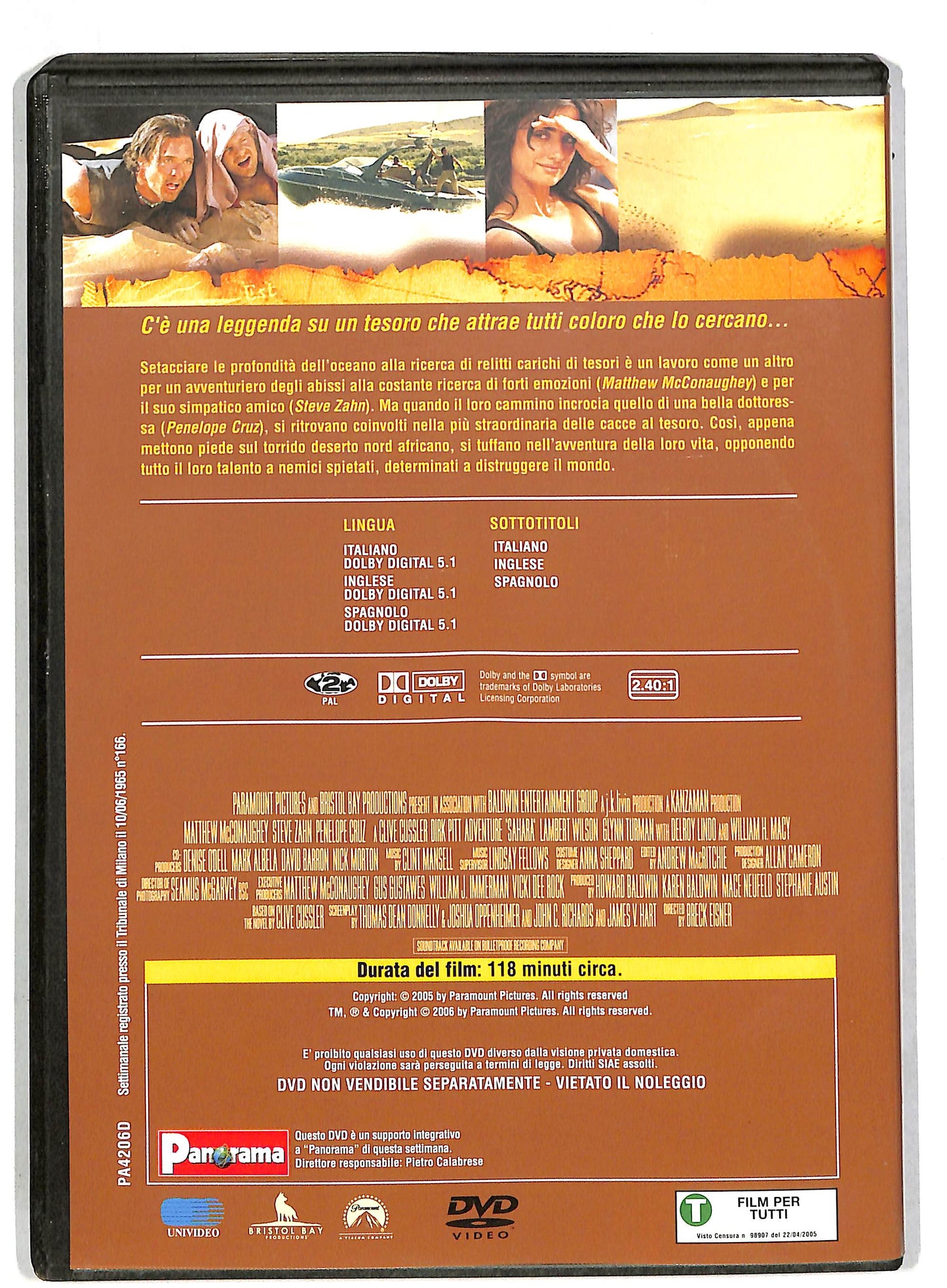 EBOND Sahara DVD D815801