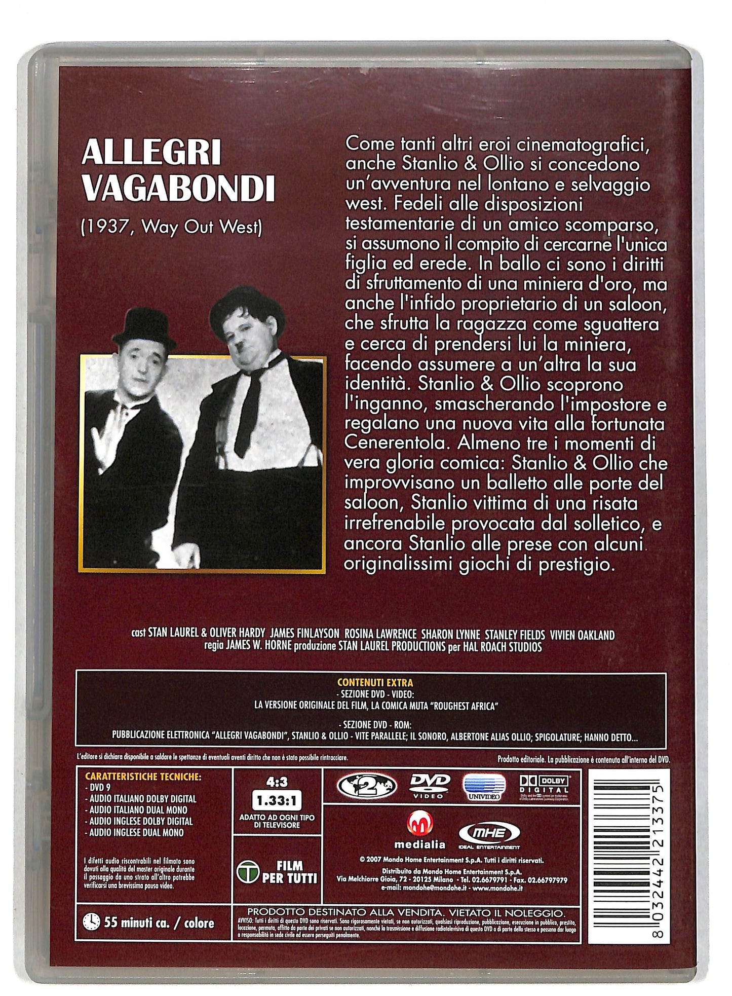EBOND Allegri vagabondi - I fanciulli del West DVD D815803