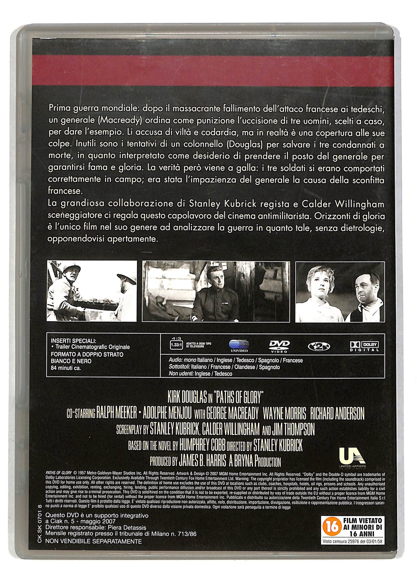 EBOND Orizzonti di gloria DVD D815809
