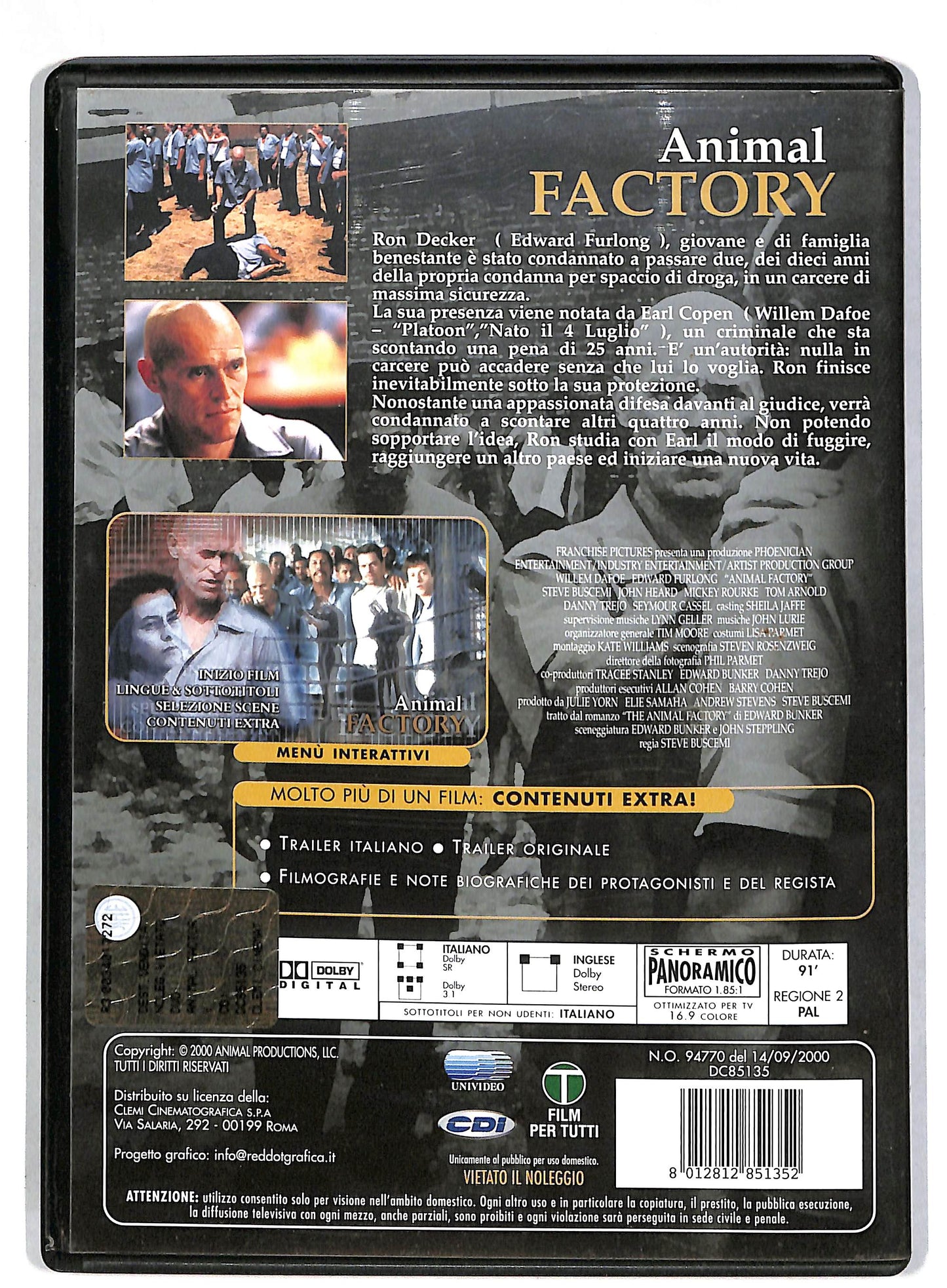 EBOND Animal Factory DVD D815821