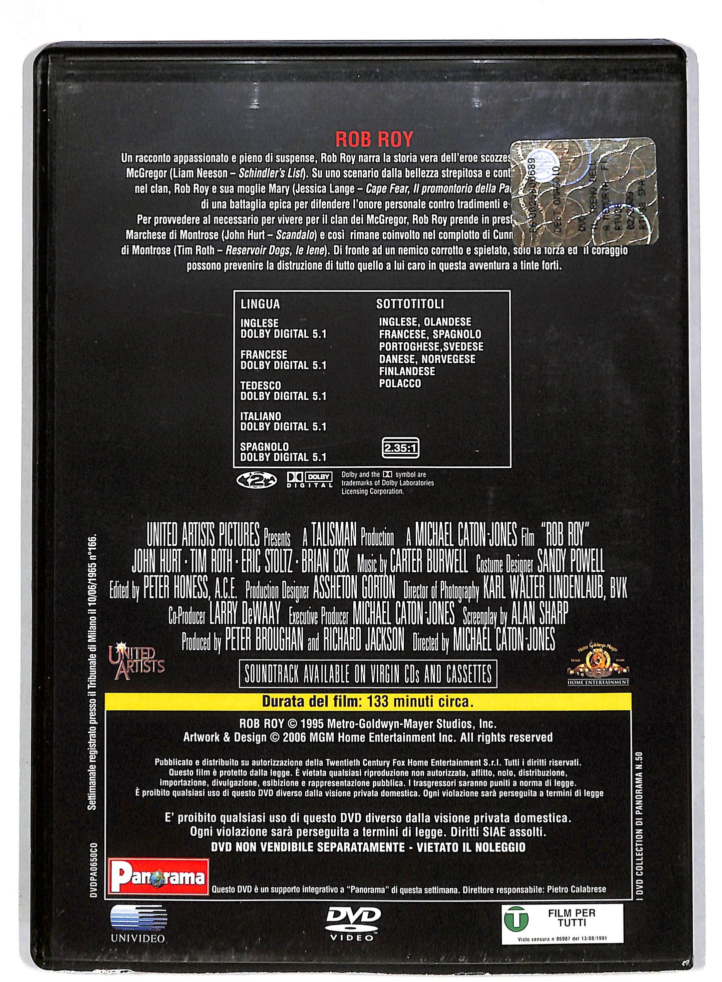 EBOND Rob Roy DVD D815823