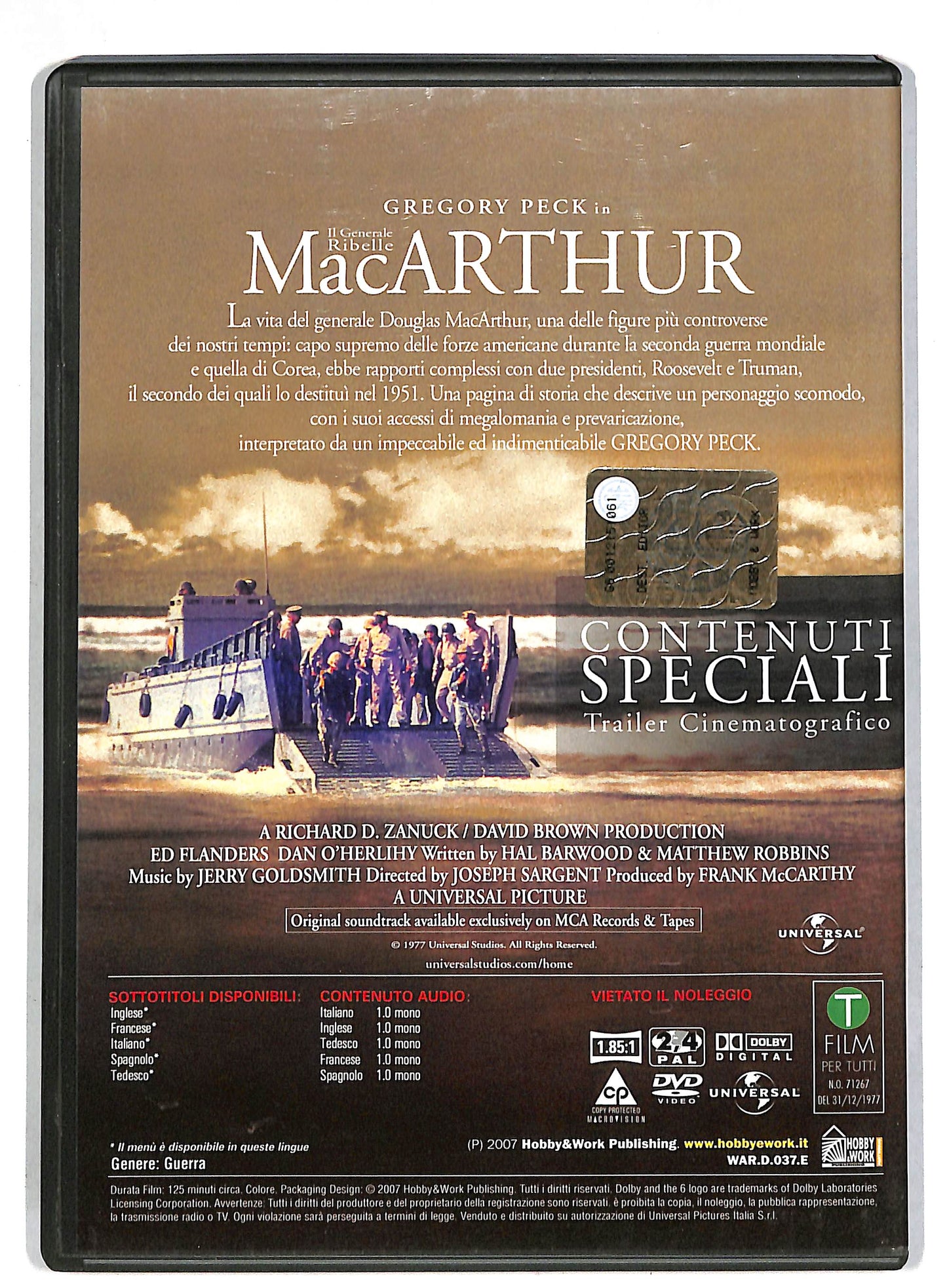 EBOND MacArthur DVD 1977 DVD D815845