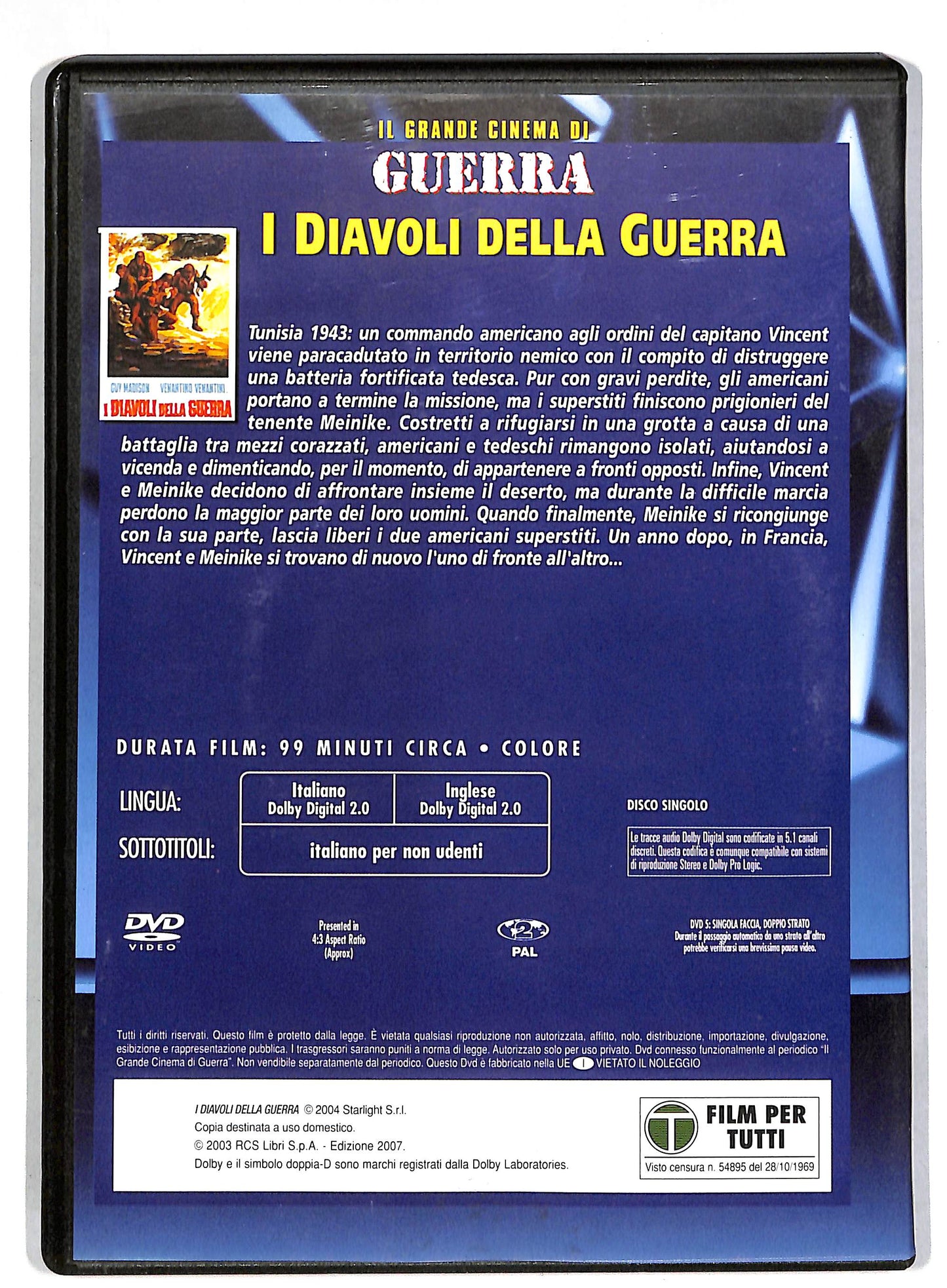 EBOND I diavoli della guerra DVD D815852