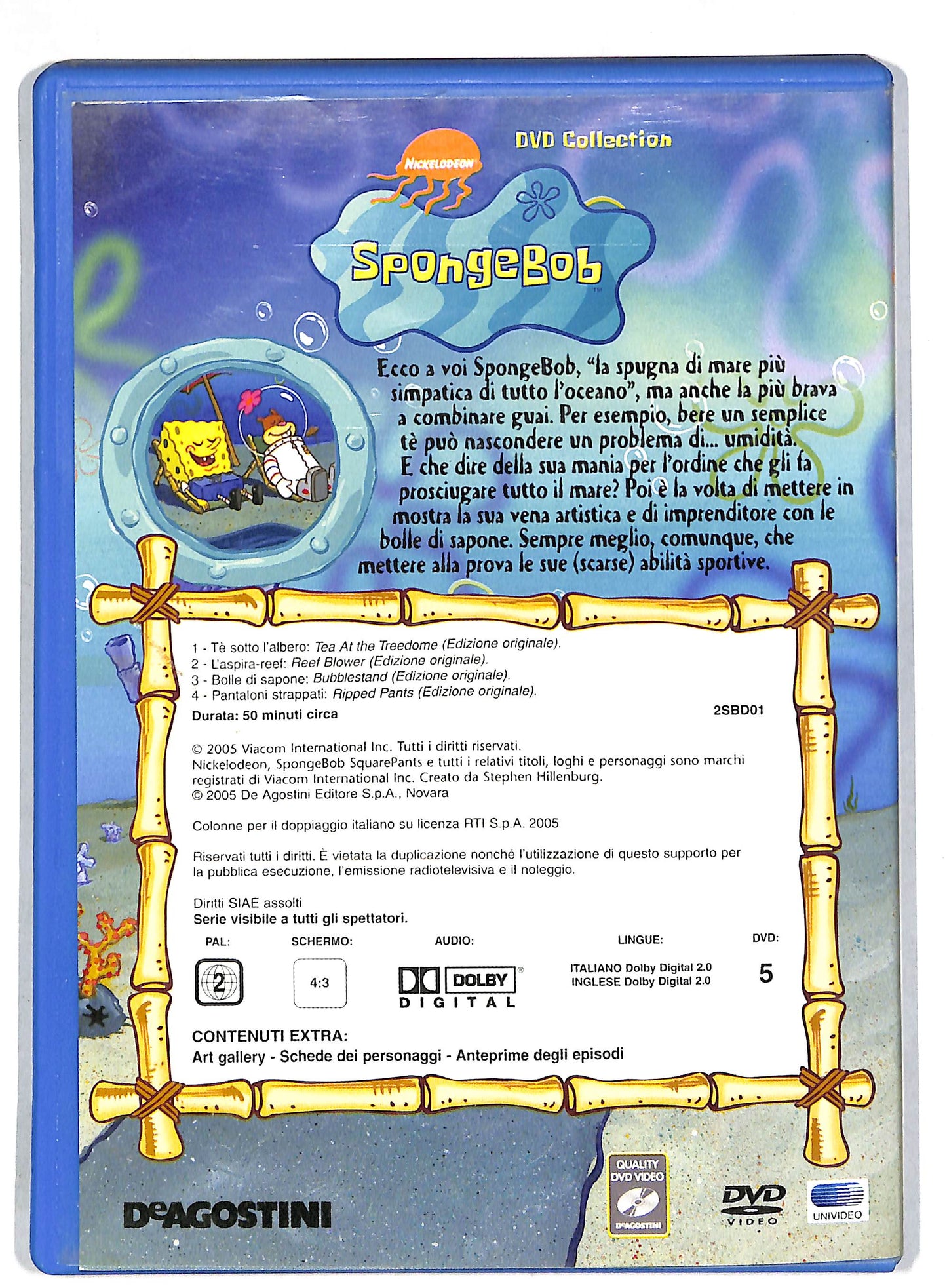 EBOND Spongebob volume 1 DVD D815859