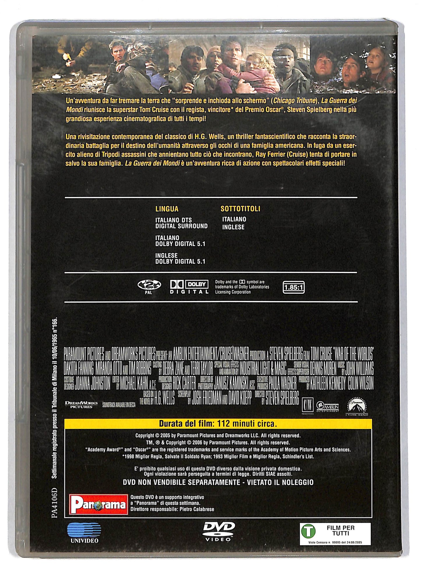 EBOND La guerra dei mondi DVD D815904