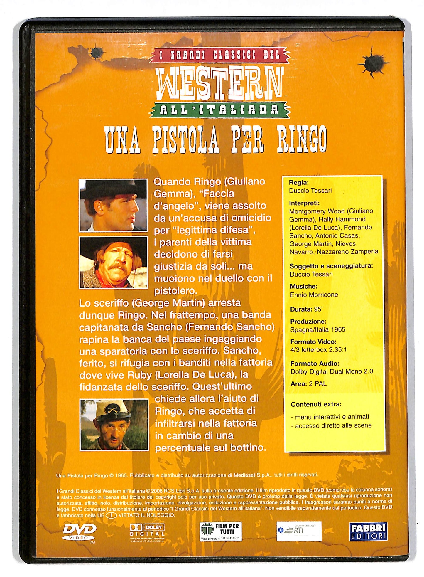 EBOND Una Pistola Per Ringo - Western All'italiana DVD D815925