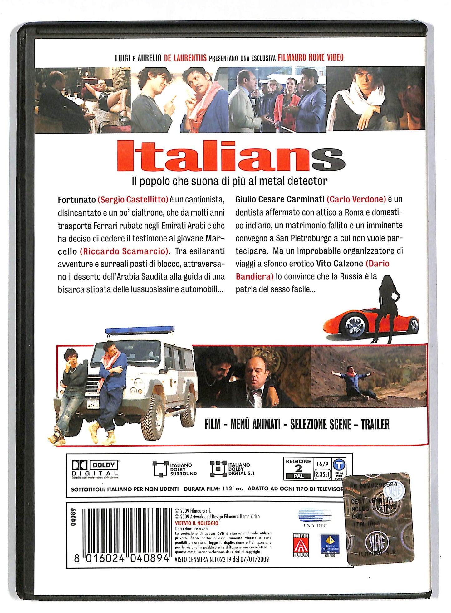 EBOND Italians DVD D815939