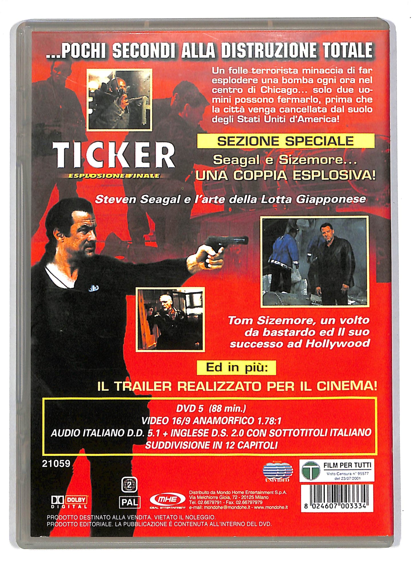 EBOND ticker - esplosione finale DVD D815953