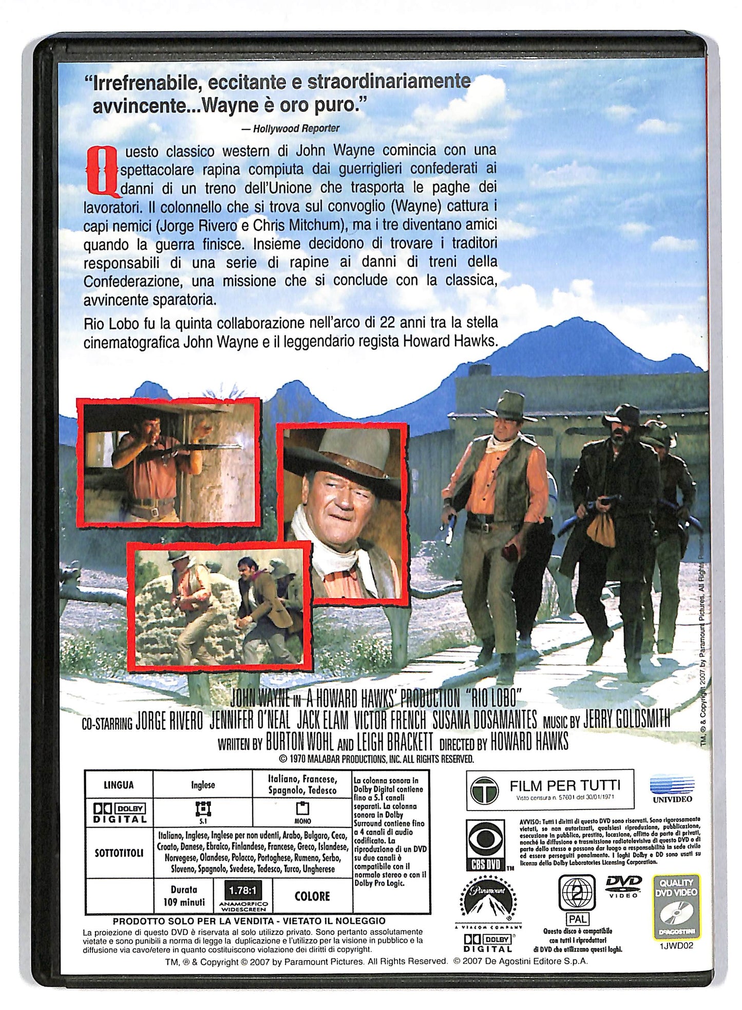 EBOND Rio Lobo Editoriale DVD D815961