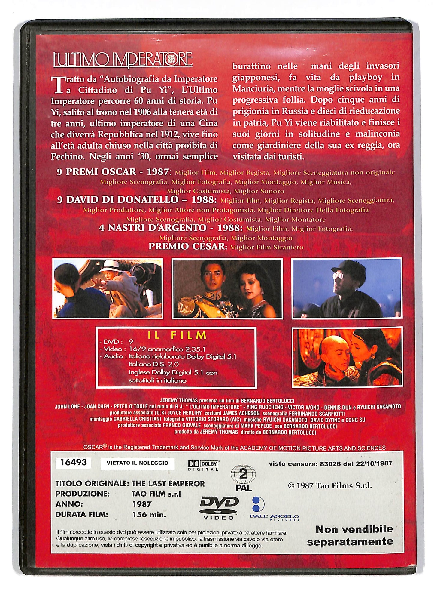 EBOND L'ultimo imperatore DVD D818008