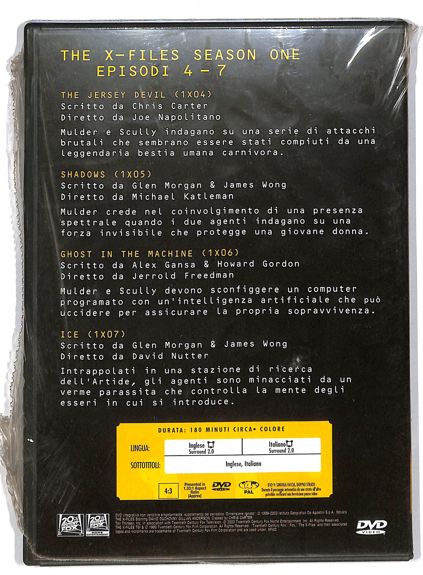EBOND The X Files collection - season one volume 2 EDITORIALE DVD D818036