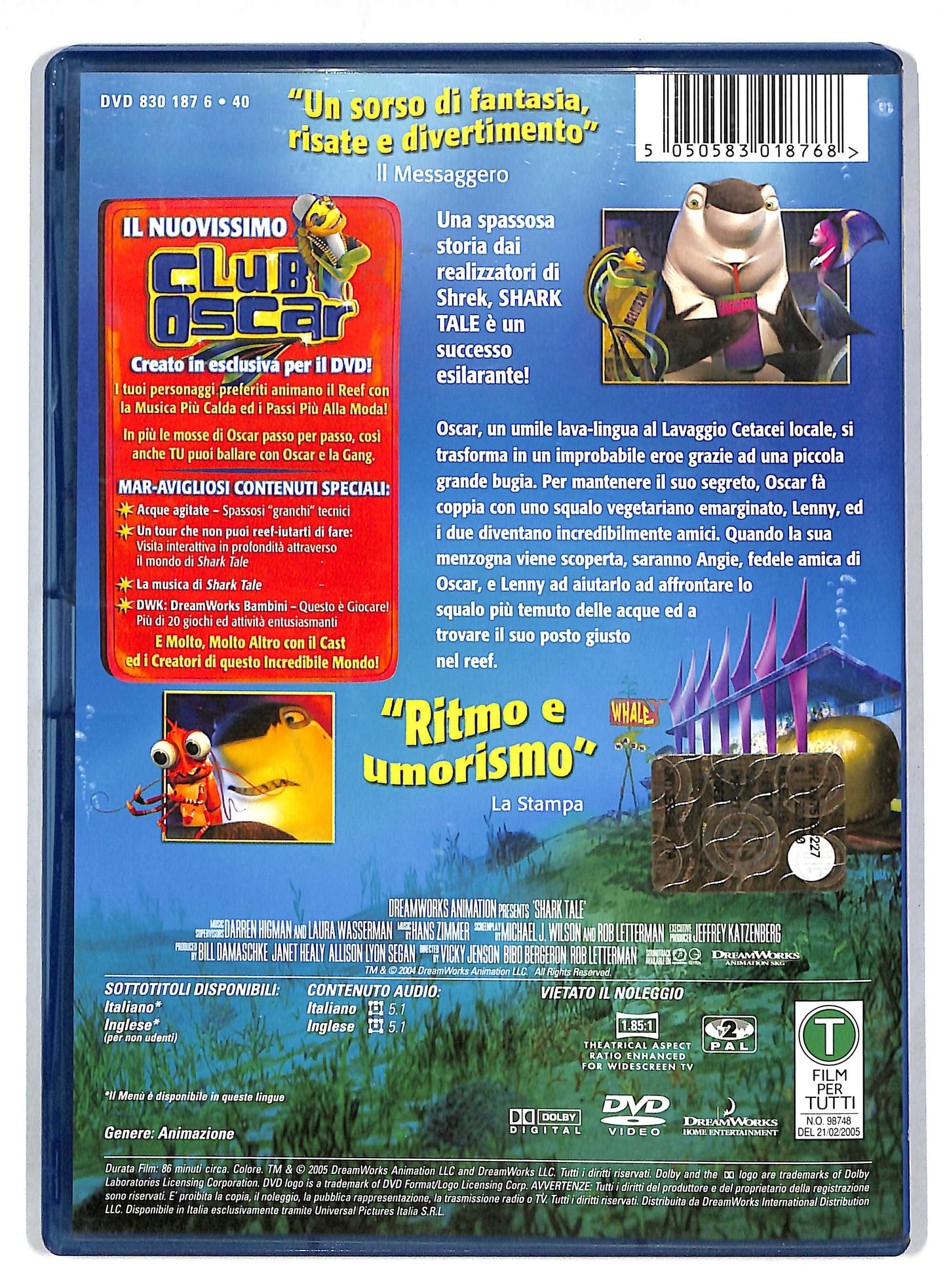EBOND Shark Tale DVD D818109