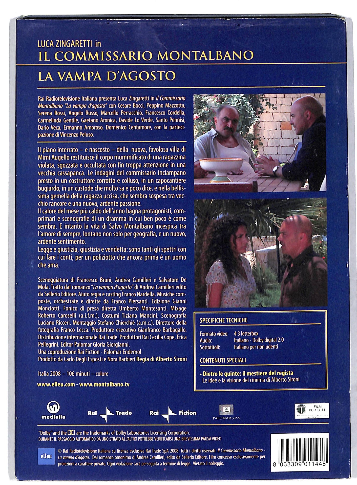 EBOND La Vampa D'Agosto - Il Commissario Montalbano DVD D818136