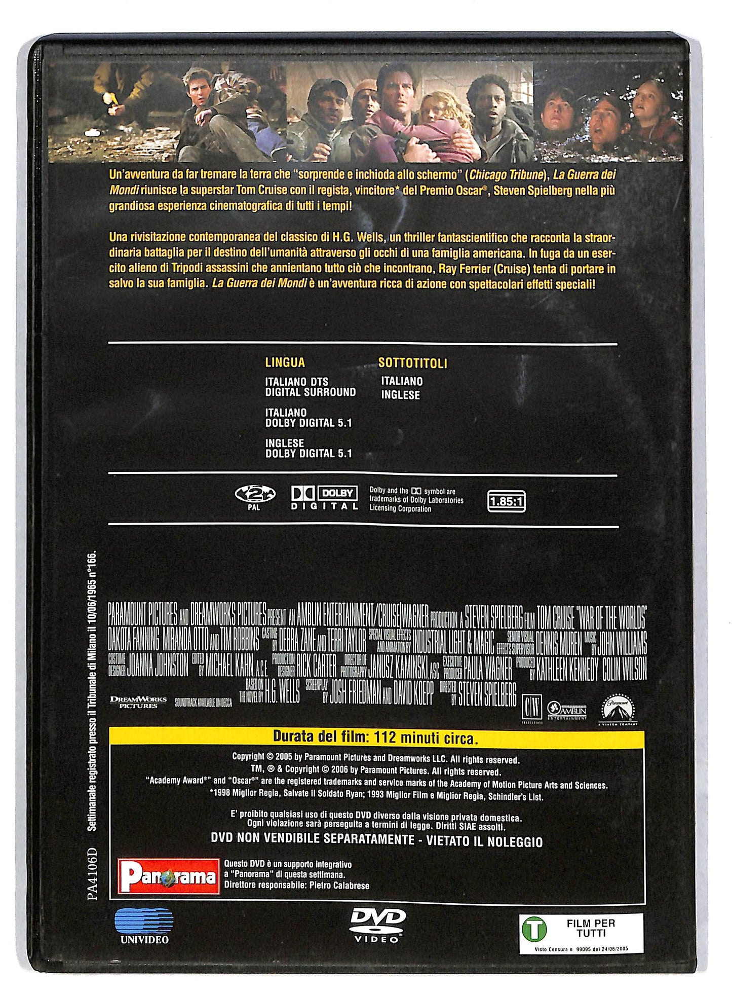 EBOND La guerra dei mondi DVD D818149