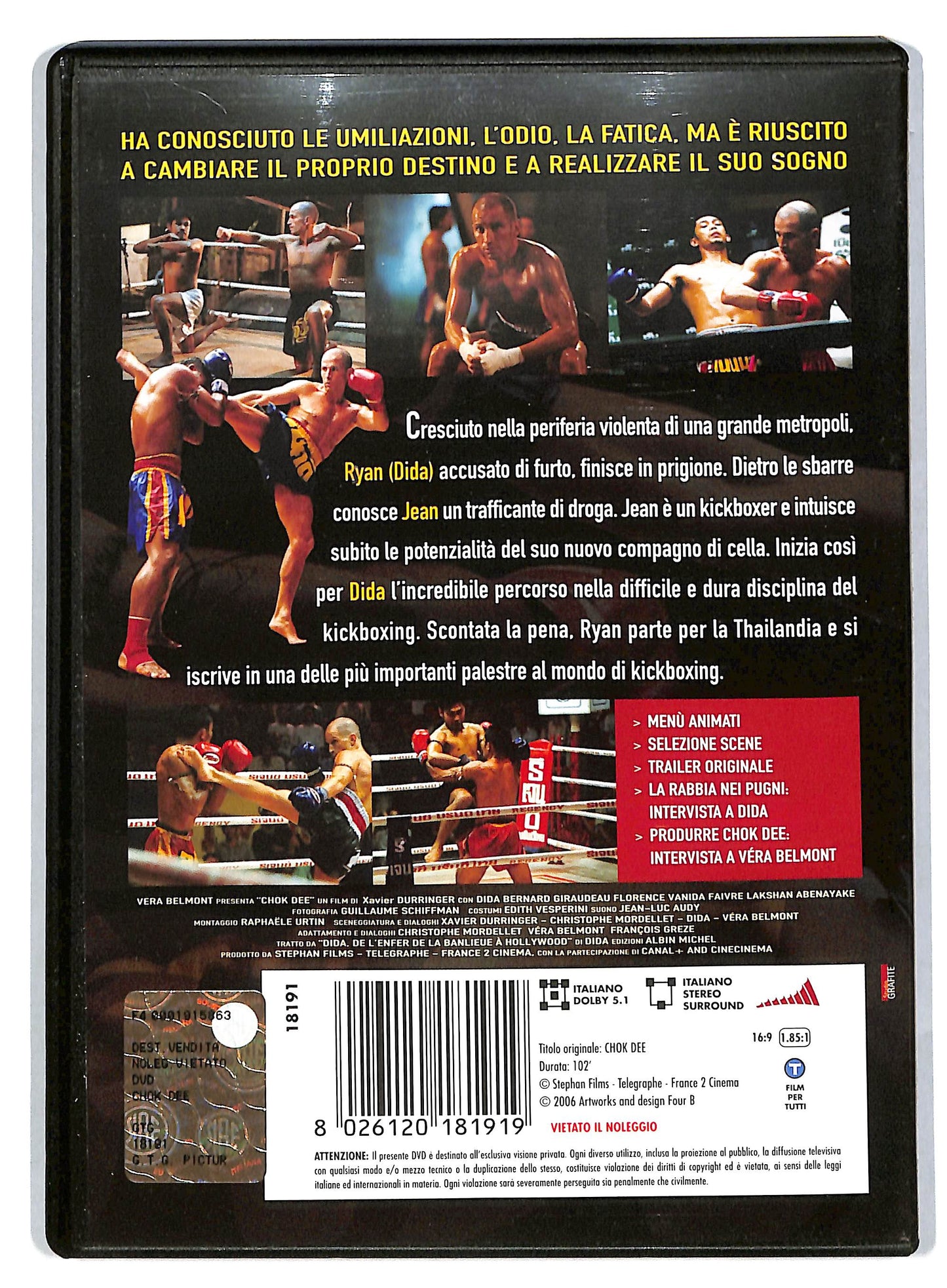 EBOND Chok Dee - The Kickboxer DVD D818343