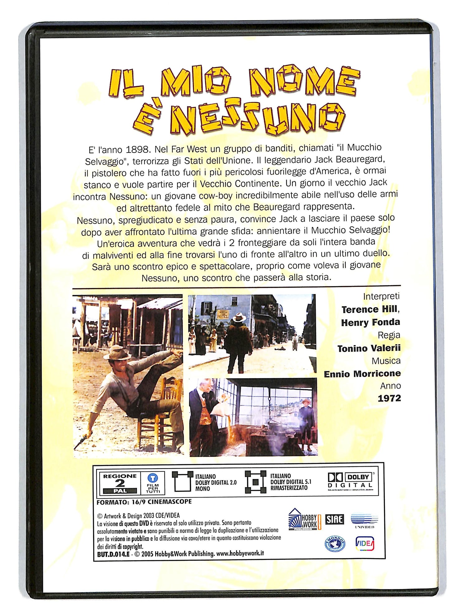 EBOND Il mio nome e nessuno  EDITORIALE DVD D818350