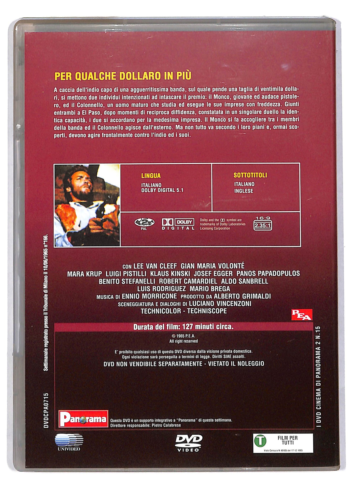 EBOND Per qualche dollaro in piu DVD D818419