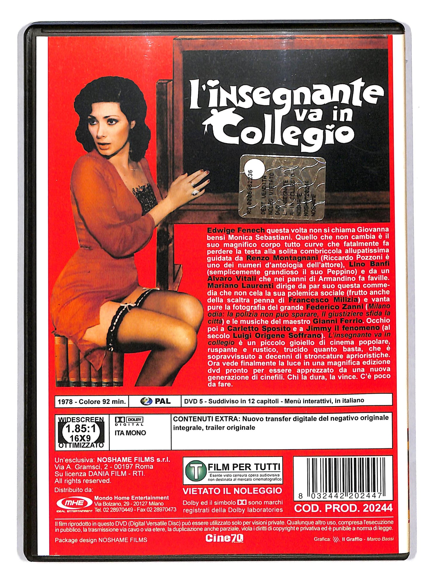 EBOND L'insegnante Va In Collegio DVD D818462
