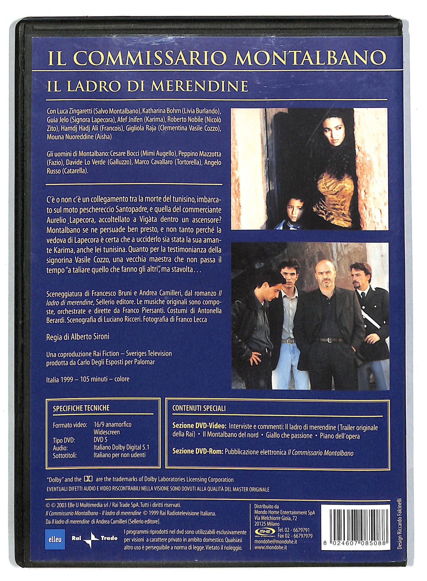 EBOND Il commissario Montalbano - Il ladro di merendine DVD D818726