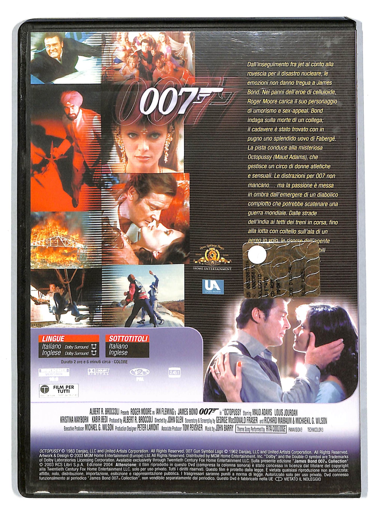 EBOND Octopussy - Operazione piovra EDITORIALE DVD D818758