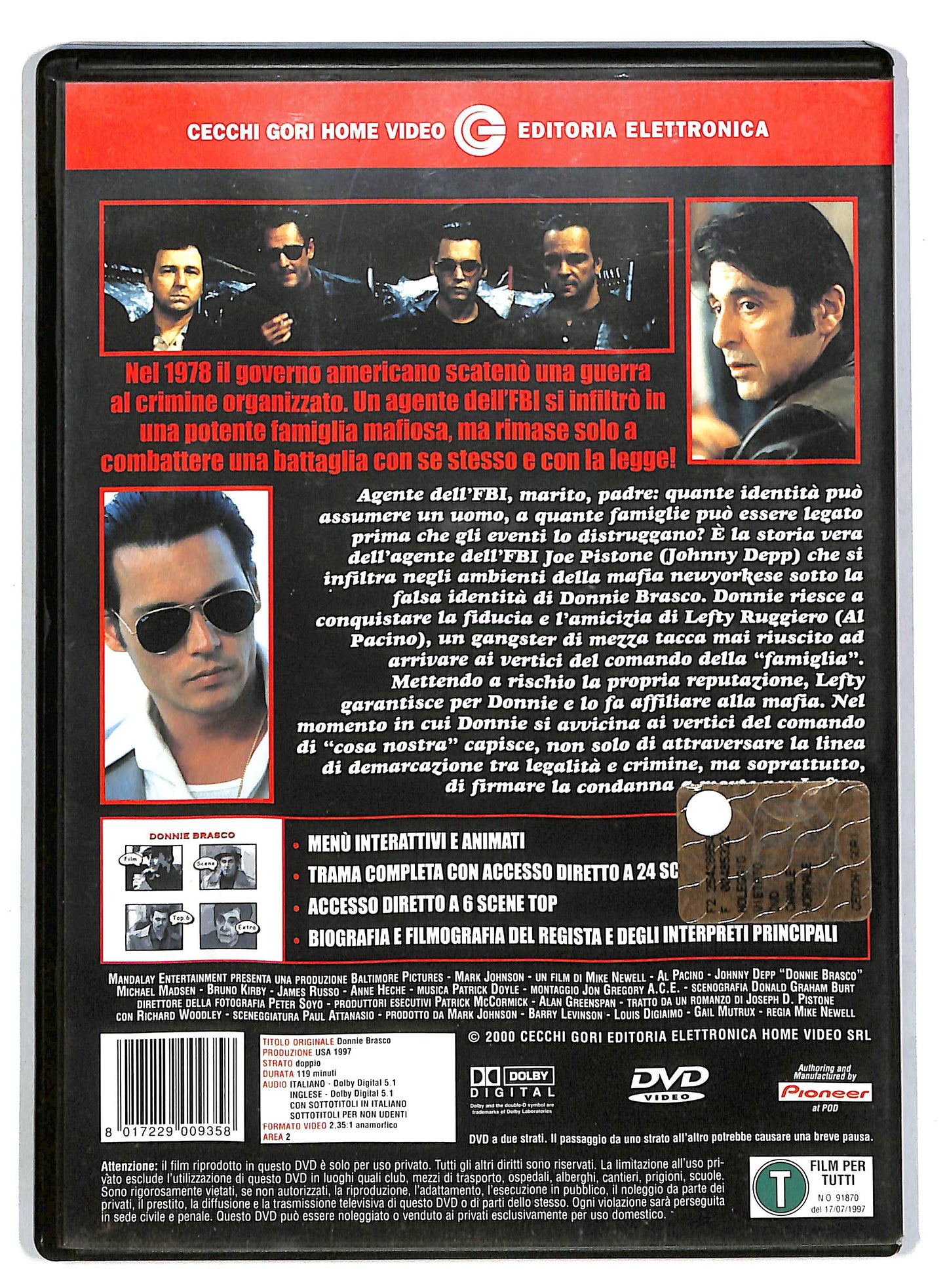 EBOND Donnie Brasco DVD D818857
