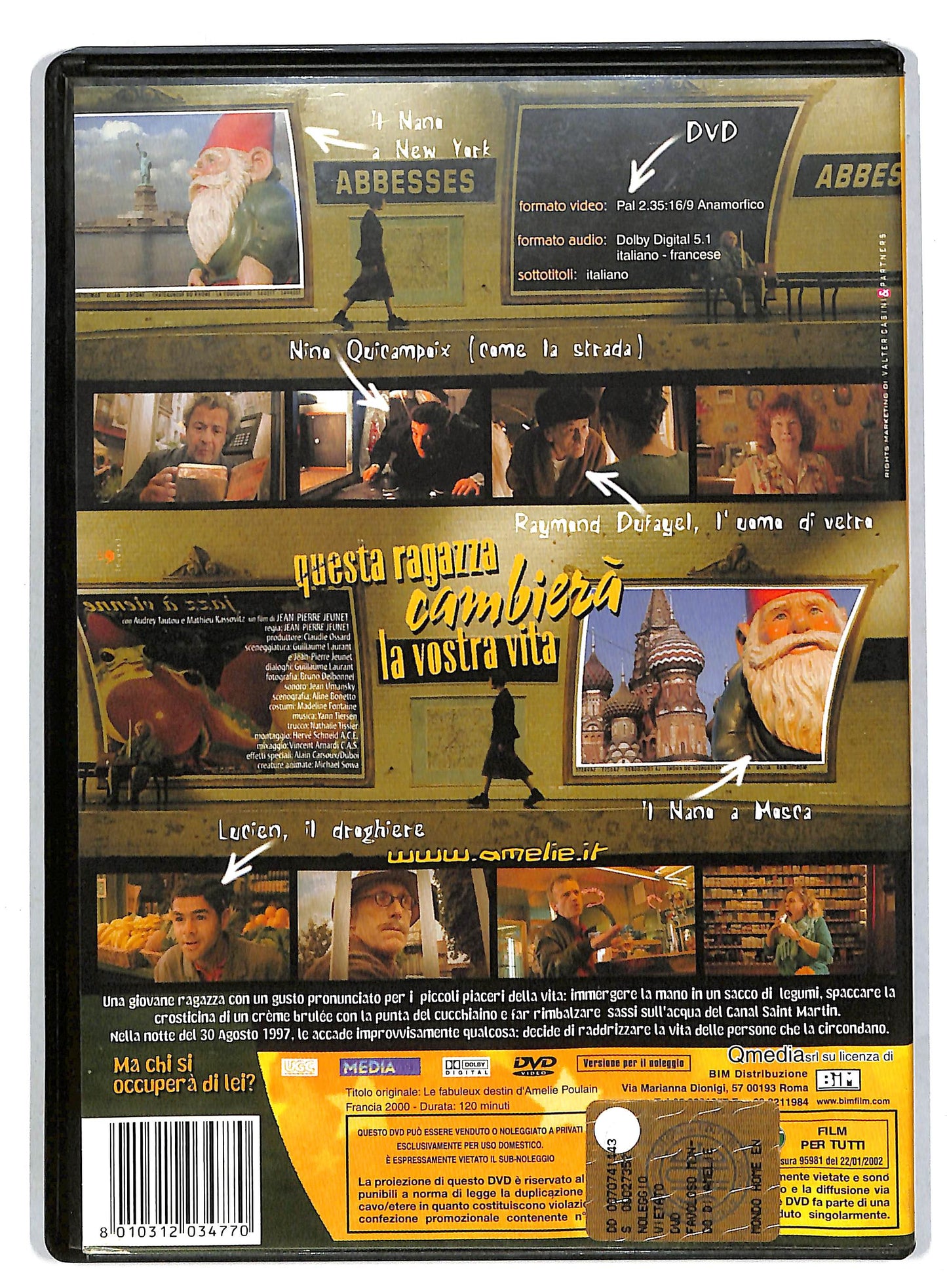 EBOND Il favoloso mondo di Amelie DVD D818858