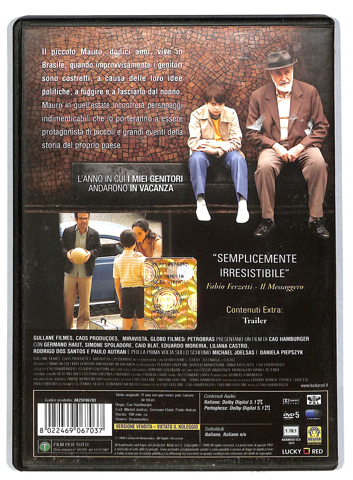 EBOND L'anno in cui i miei genitori andarono in vacanza DVD D818861