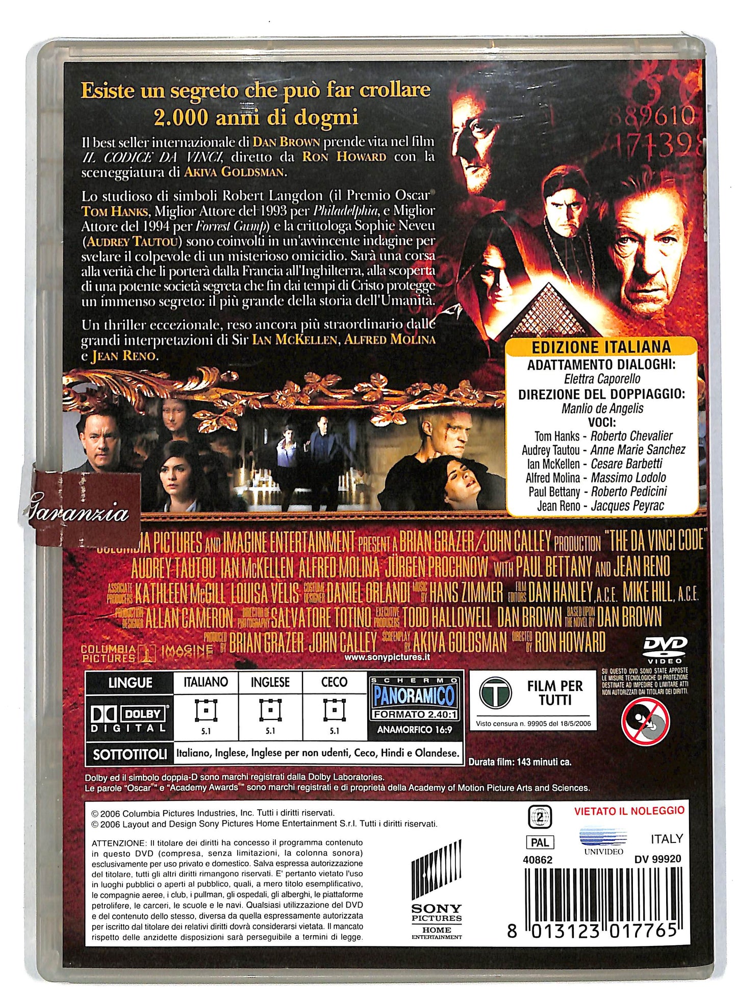 EBOND Il Codice Da Vinci DVD D818913