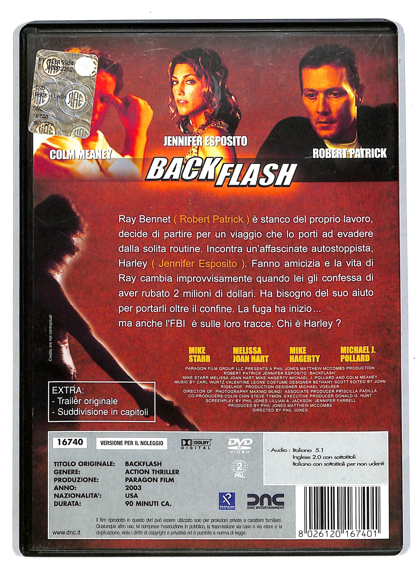 EBOND Back Flash EDITORIALE DVD D818935