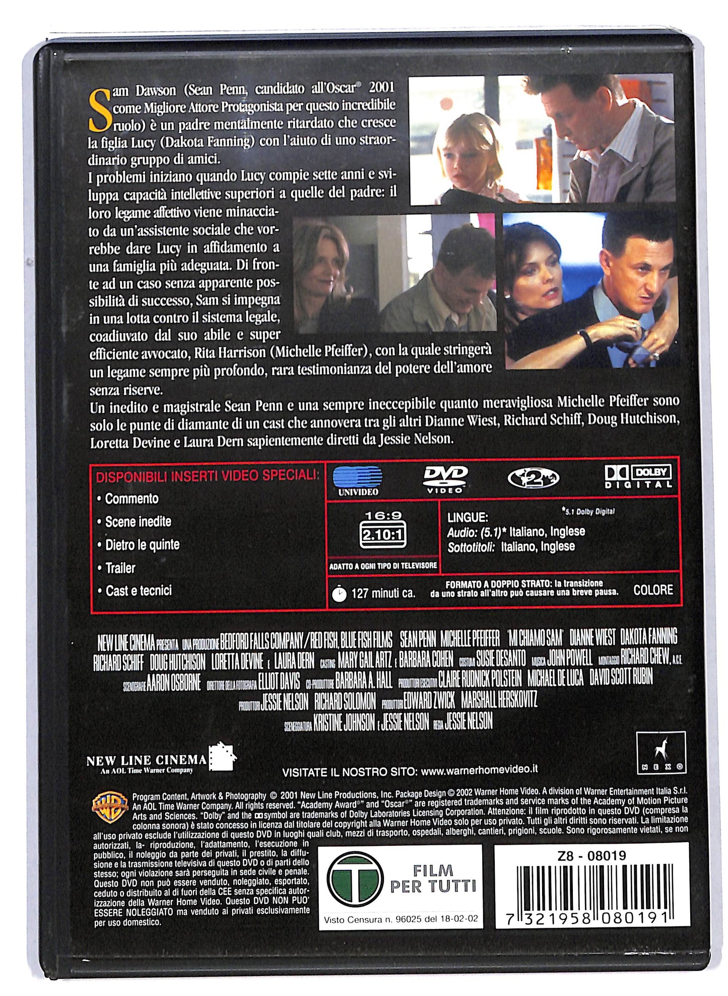EBOND Mi chiamo Sam DVD D819030