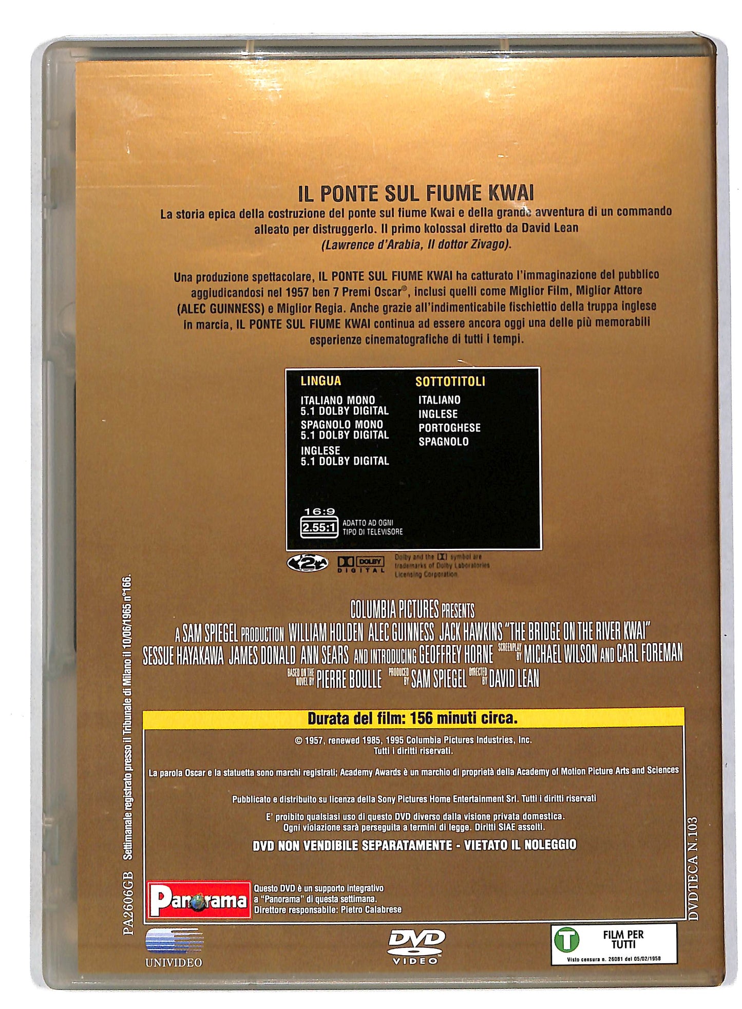 EBOND Il ponte sul fiume Kwai DVD D819229