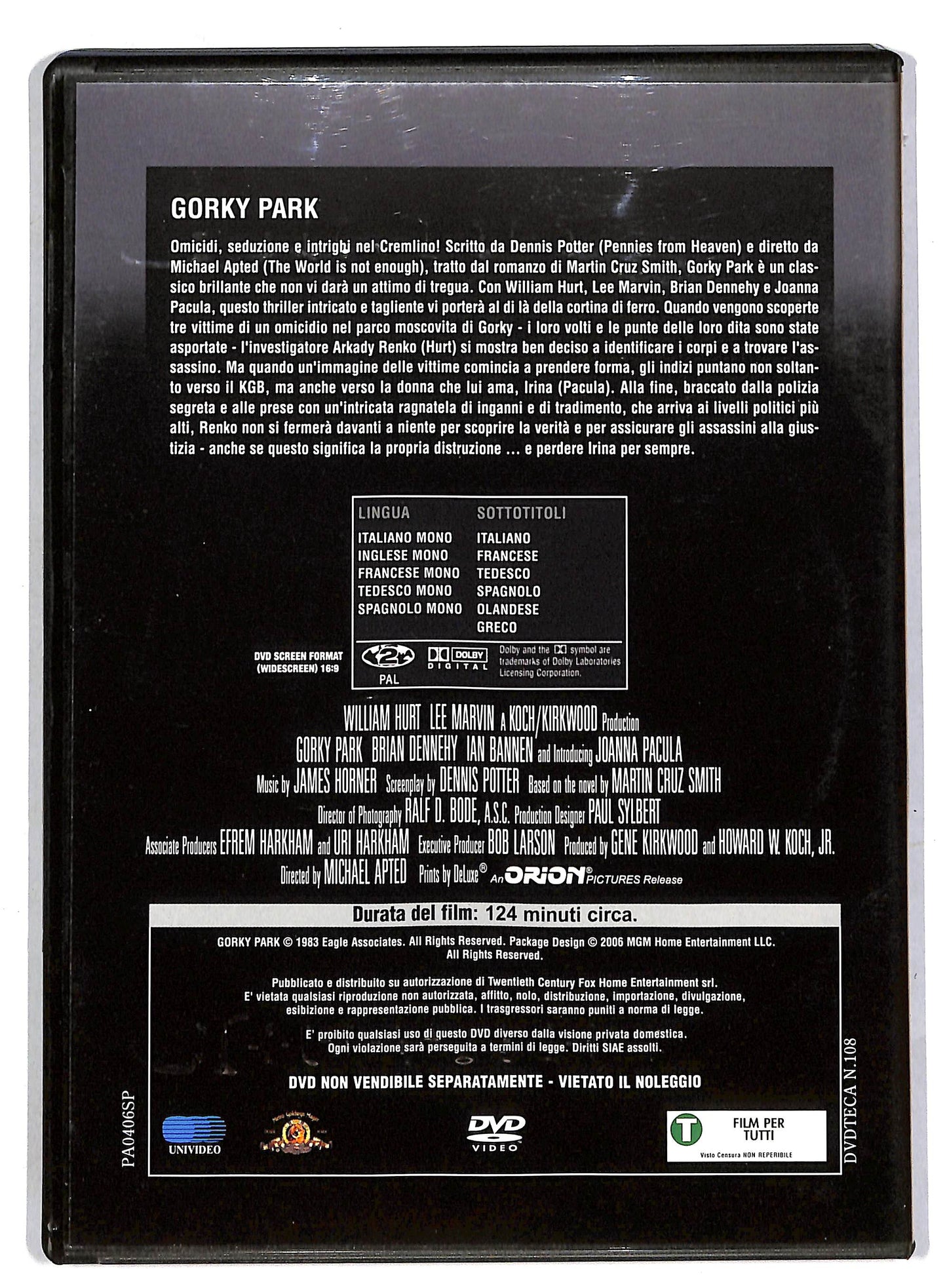 EBOND Gorky Park DVD D819245