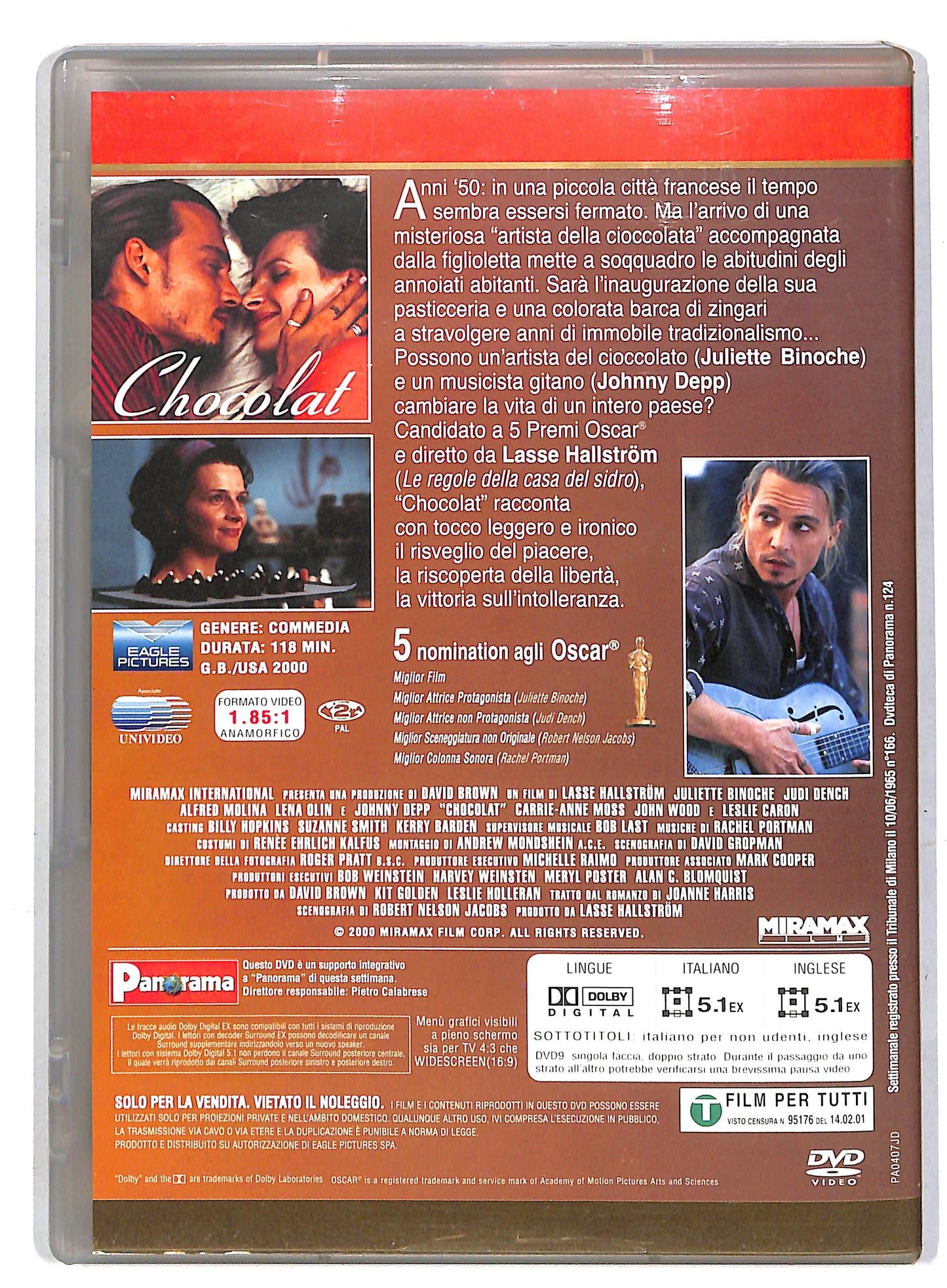 EBOND Chocolat EDITORIALE DVD D819247