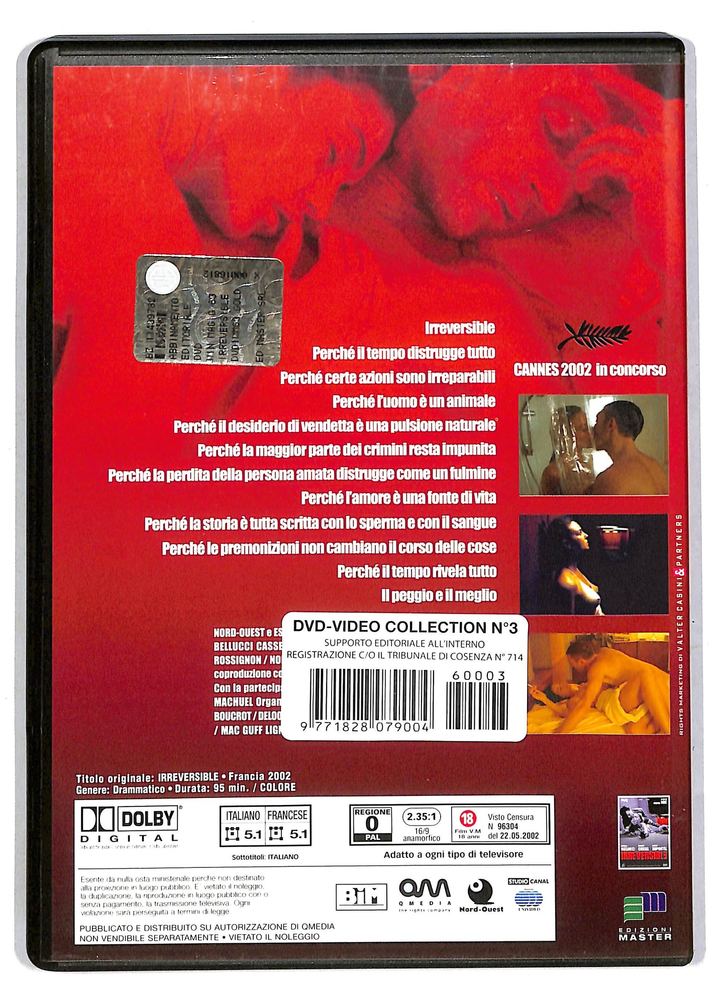 EBOND Irreversible EDITORIALE DVD D819251