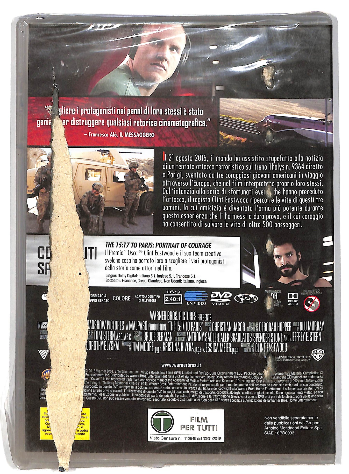 EBOND Ore 15:17 - Attacco al treno EDITORIALE DVD D819311