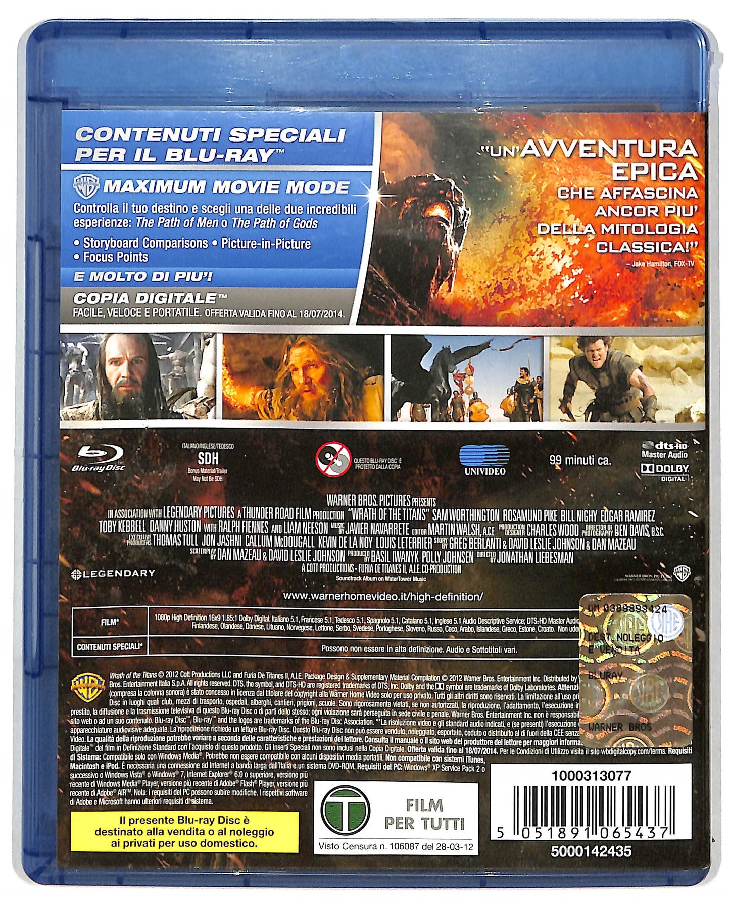 EBOND La Furia Dei Titani BLURAY D819341