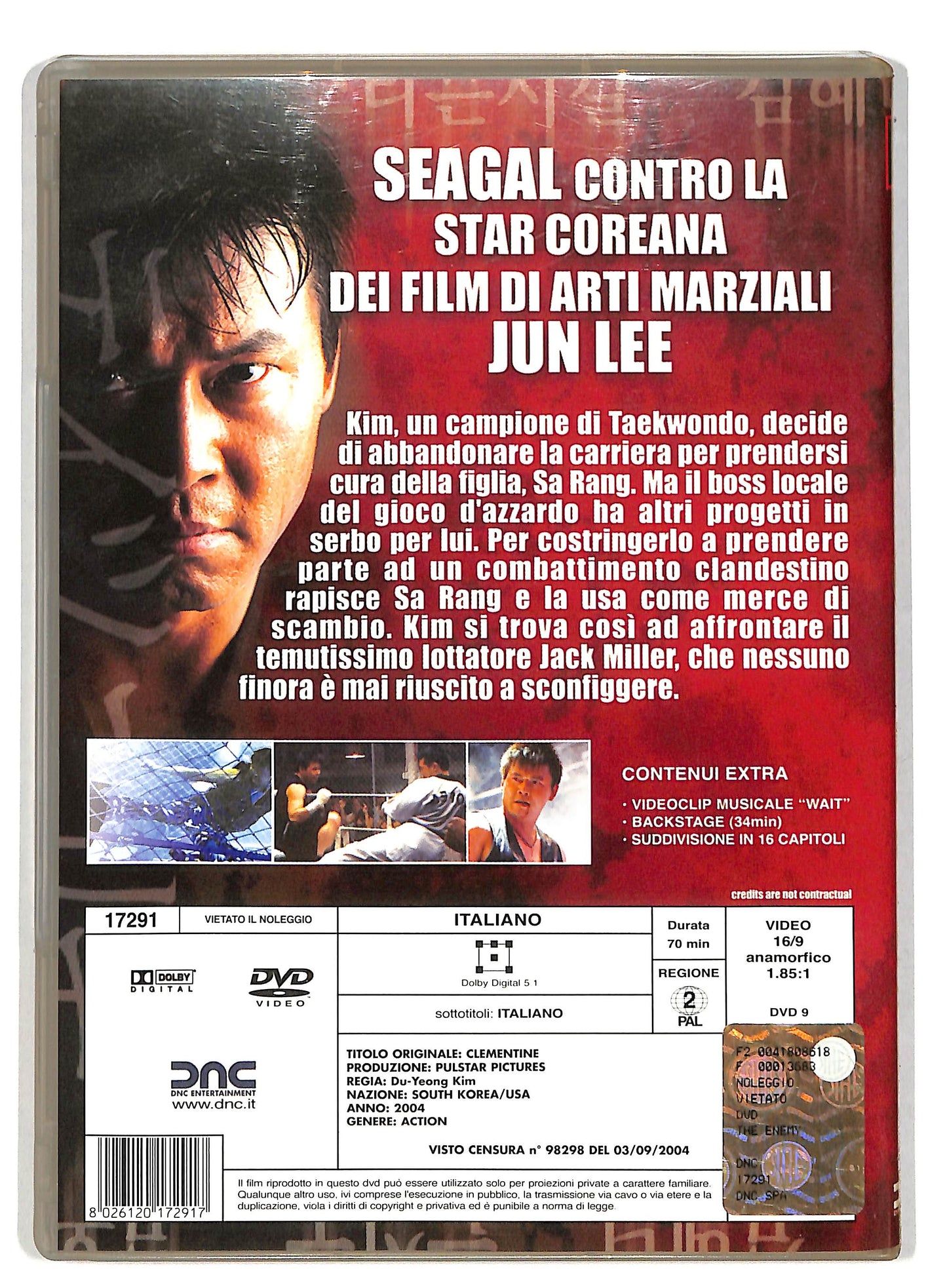 EBOND The Enemy DVD D819365